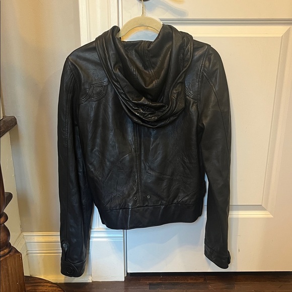 Mike and Chris lamb skin Leather Jacket - Picture 2 of 9